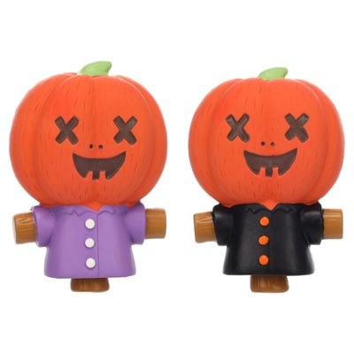Flamingo Hundespielzeug Halloween Cruci Kürbis orange