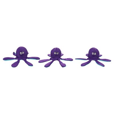 Flamingo Hundespielzeug Franne Oktopus Emoji violett