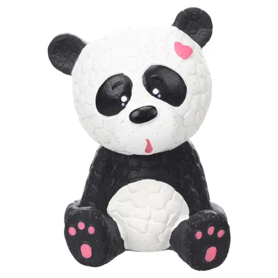 Flamingo Hundespielzeug Dano Panda schwarz Flamingo Hundespielzeug Dano Panda schwarz