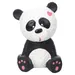 Flamingo Hundespielzeug Dano Panda schwarz