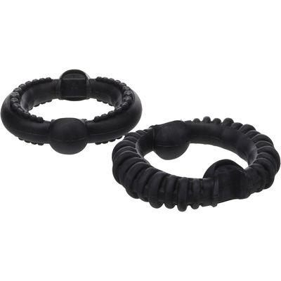 Flamingo Hundespielzeug Gladiator Cross Ball schwarz