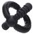 Flamingo Hundespielzeug Gladiator Cross Ball schwarz