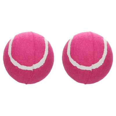 Flamingo Hundespielzeug Smash Tennisball rosa - 2 Stück Flamingo Hundespielzeug Smash Tennisball rosa - 2 Stück