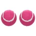 Flamingo Hundespielzeug Smash Tennisball rosa - 2 Stück