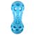 Flamingo Hundespielzeug TPR Wido Squeak Hantel blau