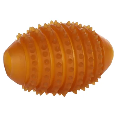 Flamingo Hundespielzeug Rugby mit Noppen Rubba braun Flamingo Hundespielzeug Rugby mit Noppen Rubba braun