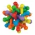 Flamingo Gummiatom farbig Flamingo Gummiatom farbig