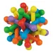 Flamingo Gummiatom farbig