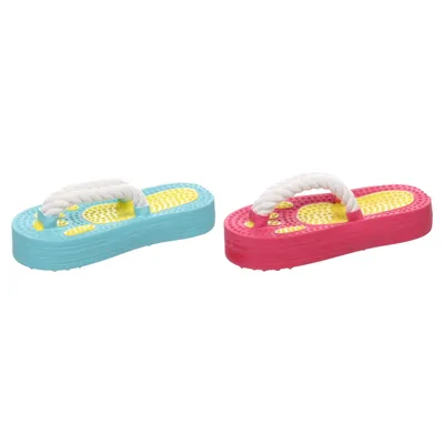 Flamingo Hundespielzeug Flippe Slipper mit Seil Flamingo Hundespielzeug Flippe Slipper mit Seil