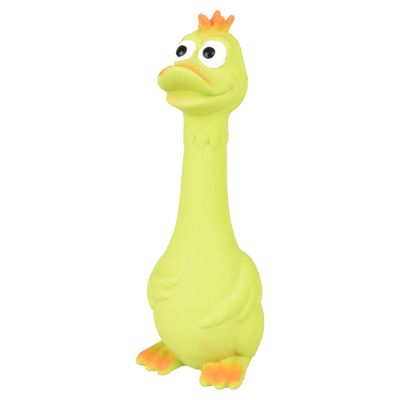 Flamingo Hundespielzeug Latex Ente sitzend