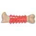 Flamingo Hundespielzeug Nyra Knochen beige