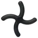 Flamingo Hundespielzeug Gladiator schwarz