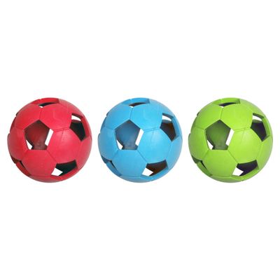 Flamingo Gummispielzeug Fußball