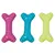 Flamingo Gummi Squeaky Knochen mit Pfötchen Flamingo Gummi Squeaky Knochen mit Pfötchen
