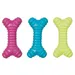 Flamingo Gummi Squeaky Knochen mit Pfötchen