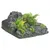 Flamingo Aquarium Dekoration Condroz Felsen + Pflanze Winkel Flamingo Aquarium Dekoration Condroz Felsen + Pflanze Winkel