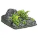Flamingo Aquarium Dekoration Condroz Felsen + Pflanze Winkel