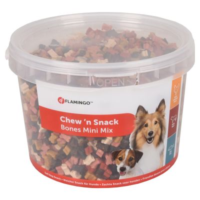 Flamingo Chew'n Snack Mini Bones Mix 1,8 kg