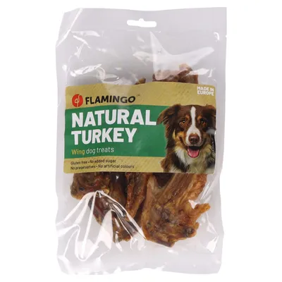 Flamingo Hundesnack Nature Putenflügel 200 g Flamingo Hundesnack Nature Putenflügel 200 g