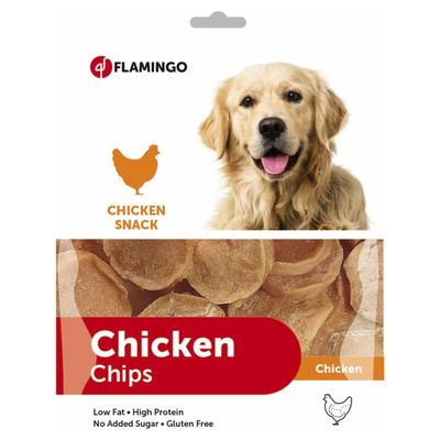 Flamingo Hundesnack Chick'n Snack Chips 400 g