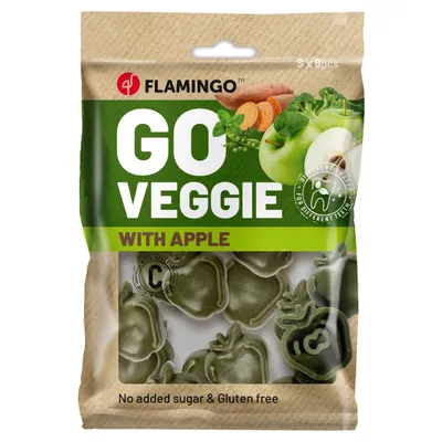 Flamingo Hundesnack Veggie Apfel grün Flamingo Hundesnack Veggie Apfel grün