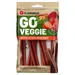Flamingo Hundesnack Veggie Stick mit Erdbeere rot