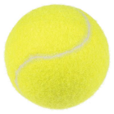Flamingo Hundespielzeug Tennisball Smash gelb