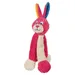 Flamingo Hundespielzeug Kareau Kaninchen mit langen Beinen rosa