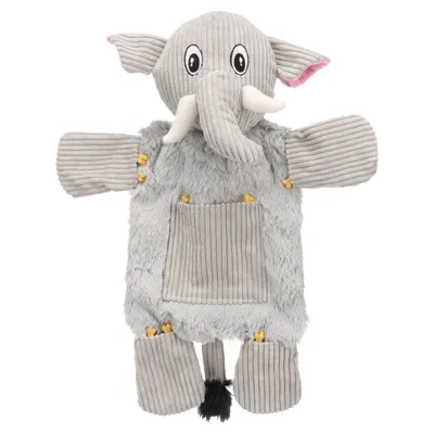 Flamingo Hundespielzeug Hida Elefant Flach grau Flamingo Hundespielzeug Hida Elefant Flach grau