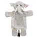 Flamingo Hundespielzeug Hida Elefant Flach grau