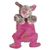 Flamingo Hundespielzeug Miray Kaninchen fuchsia