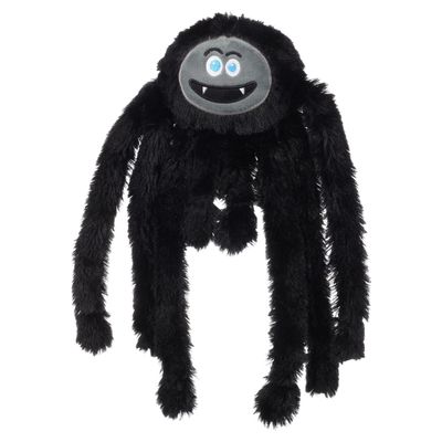 Flamingo Hundespielzeug Halloween Aliza Spinne schwarz