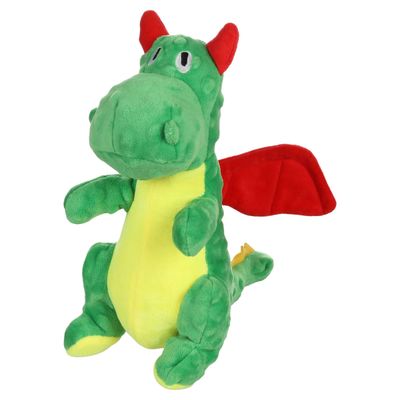 Flamingo Hundespielzeug Drache Riso grün