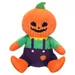Flamingo Hundespielzeug Halloween Pompo Kleiner Mann orange