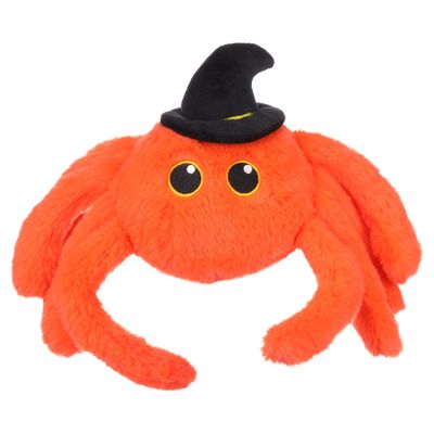 Flamingo Hundespielzeug Halloween Amina Spinne orange