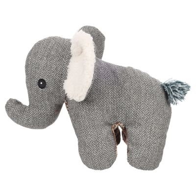 Flamingo Hundespielzeug Britta Elefant grau