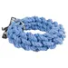 Europet Bernina Hundespielzeug geflochtener Ring „da-chain" blau