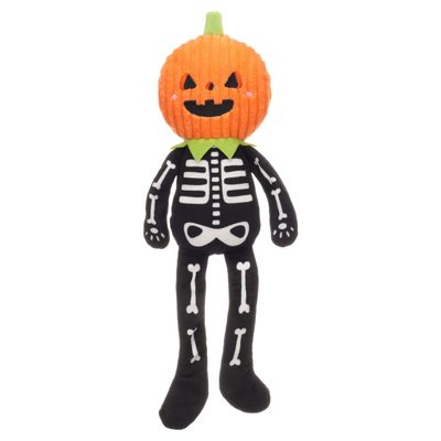 Flamingo Hundespielzeug Halloween Bonno Skelett schwarz