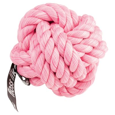 Europet Bernina Hundespielzeug geflochtener Ball "ballin" rosa