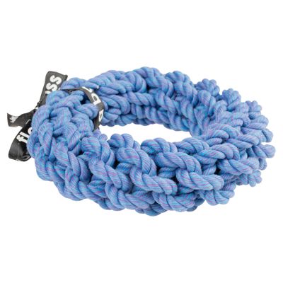 Europet Bernina Hundespielzeug geflochtener Ring „da-chain" blau