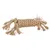 Flamingo Hundespielzeug Kush Zerrseil mit 4 Knoten braun Flamingo Hundespielzeug Kush Zerrseil mit 4 Knoten braun