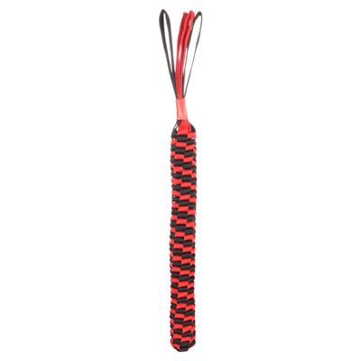 Flamingo Hundespielzeug Movas gewebter Stick rot/schwarz