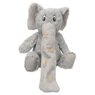 Flamingo Hundespielzeug Hida Elefant Sitzend grau Flamingo Hundespielzeug Hida Elefant Sitzend grau