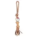 Flamingo Hundespielzeug Vinta Knoten mit Ball