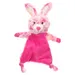 Flamingo Hundespielzeug Kuscheltuch Roza Kaninchen rosa