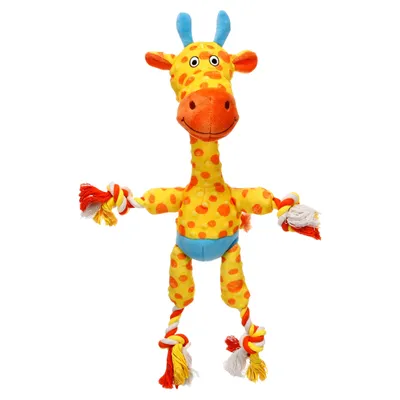Flamingo Hundespielzeug Torras Giraffe gelb Flamingo Hundespielzeug Torras Giraffe gelb