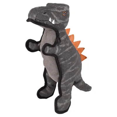 Flamingo Hundespielzeug Strong Stuff Dinosaurier grau Flamingo Hundespielzeug Strong Stuff Dinosaurier grau