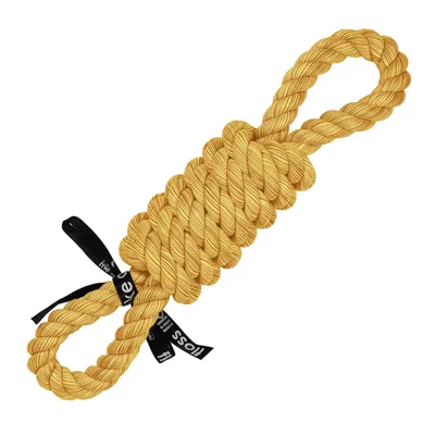 Europet Bernina Hundespielzeug Spielseil 2 Schlaufen „tug life“ gelb Europet Bernina Hundespielzeug Spielseil 2 Schlaufen „tug life“ gelb