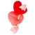 Flamingo Hundespielzeug Lieve Herz mit Seil rot Flamingo Hundespielzeug Lieve Herz mit Seil rot