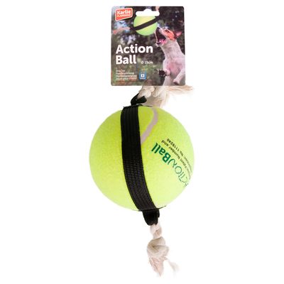 Flamingo Hundespielzeug Action Ball Tennis
